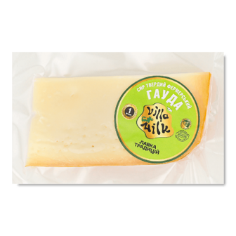 Сир Лавка традицій Villa Milk Гауда 1 м твердий фермерський 45% кг