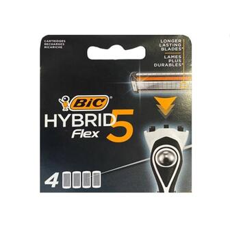 Касета до станка чол. BIC Flex 5 Hybrid, 4шт
