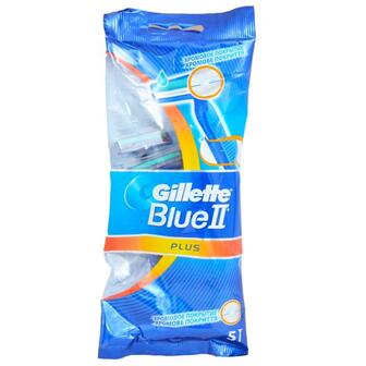 Станок однор. BLUEII Plus 5шт