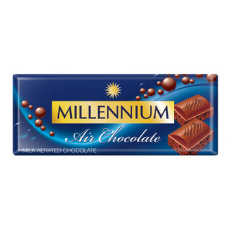 Шоколад "Millennium" пористий молочний 85г