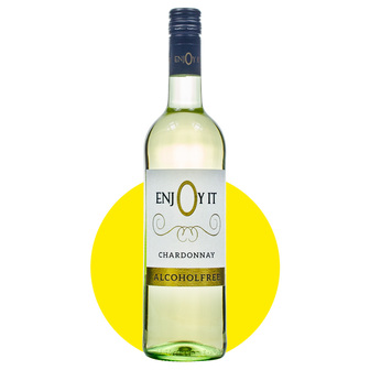 Напій безалкогольний винний "EnjOy it Chardonnay" білий 0,75л 0,5%