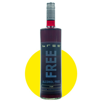 Вино "BREE Alcoholfree" червоне напівсолодке безалкогольне 0,75л 0,5%