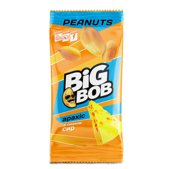 Арахіс "Big Bob" сир 60/70г