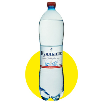 Вода "Куяльник" газована 1,5л