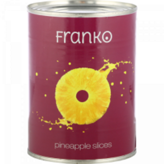 Ананаси Конс Слайси Ж/Б 580Мл Franko