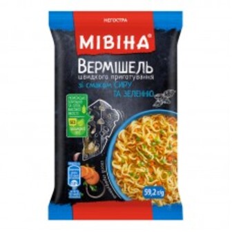 Верм Ш/П Смак Сир/Зелень Н/Г 59.2Г МІвІна