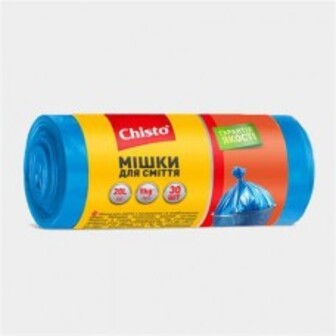 МІШКИ Д/СМІТ МІЦНІ 20Л /30ШТ/ 1УП CHISTO