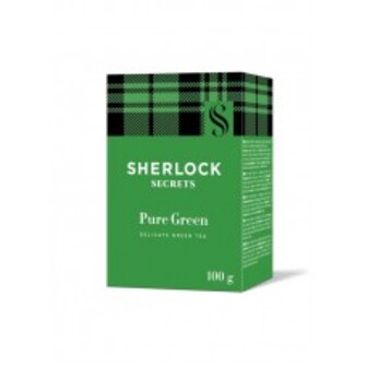 ЧАЙ ЗЕЛ PURE GREEN 100Г SHERLOCK S