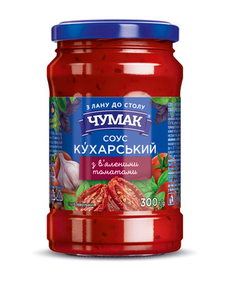 Соус Чумак Кухарський з в’яленими томатами 300г
