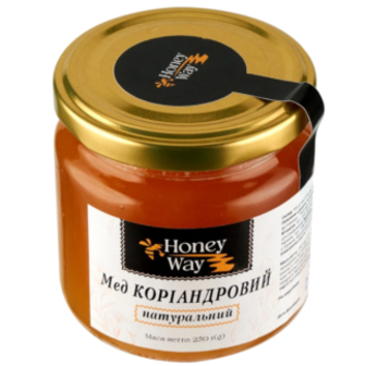 Мед Honey Way Коріандровий скл/б 250г