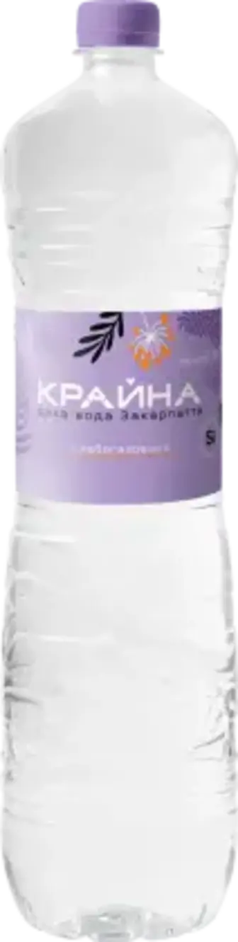 Мінеральна вода Крайна природна слабогазована 1.5 л