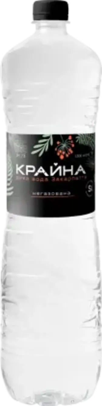 Мінеральна вода Крайна природна негазована 1.5 л