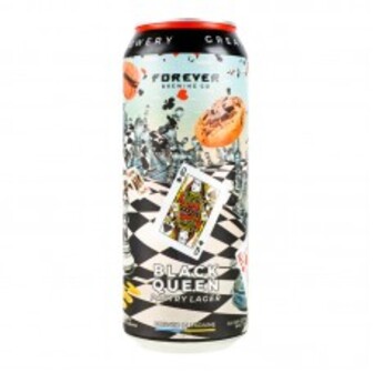 Пиво Темн Н/Ф Black Queen 5.5%Ж/Б 0.5Л Forever