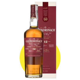 Віскі "The Glendronach Sherry Cask" 12 років 0,7л 43% (коробка)