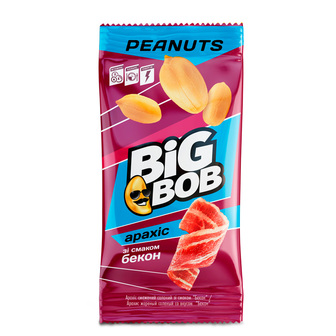 Арахіс "Big Bob" бекон 60г