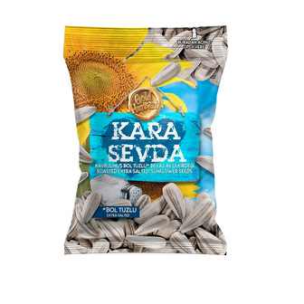 Насіння соняшнику смажене екстра солоне Kara Sevda 60 г