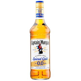 Ром безалкогольний Captain Morgan Spiced Gold Alcohol Free 0,7 л
