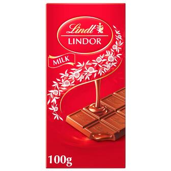 Шоколад Lindor молочний Lindt 100 г