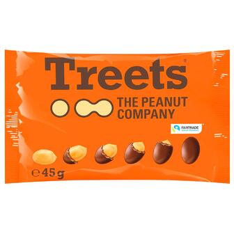 Драже Арахіс в молочному шоколаді Treets 45 г