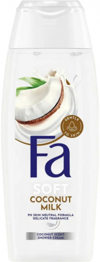 Гель для душу Fa Soft Coconut milk 250мл