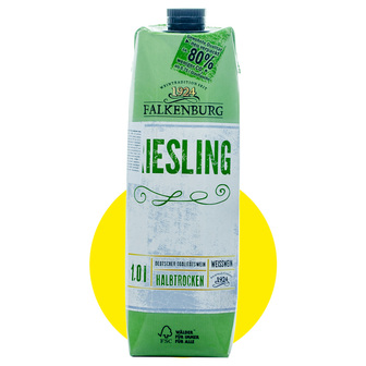 Вино "Riesling Halbtrocken" біле напівсухе 1л 11%