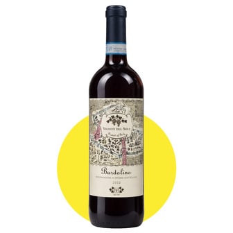 Вино "Vigneti del Sole Bardolino" червоне сухе 0,75л 12%