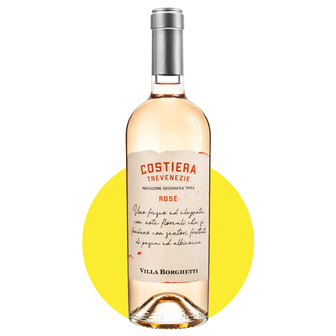 Вино "Costiera Rose Trevenezie" рожеве сухе 0,75л 12,5%