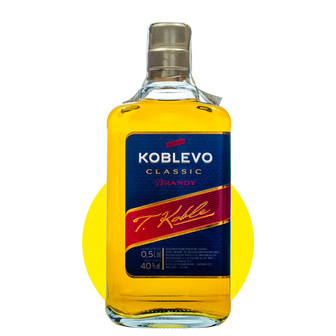 Бренді виноградний "Коблево" 0,5л 40%