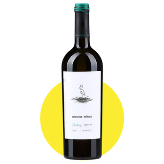 Вино "Leleka Wines Chardonnay" біле сухе 0,75л 12%