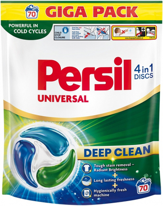 Засіб для прання Persil 4in1 Discs Universal 70*16.5г//