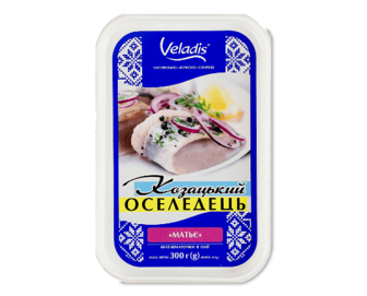 Оселедець Veladis Матьє філе-шматок в олії (300г)