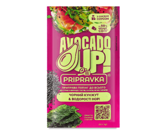 Приправа-топінг Pripravka чорний кунжут & норі (20г)