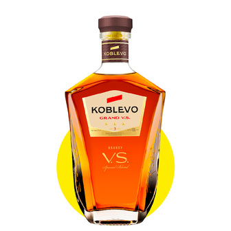 Бренді "Kоблево Gran VS" 3 роки 0,5л 40%