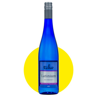 Вино "Latinium Gewurztraminer" біле напівсолодке 0,75л 10%