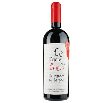 Вино Le Pacte Des Anges AOP Terrases du Larzac 2020, червоне, сухе, 0,75 л