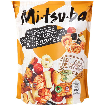 Снеки Mitsuba з арахісом в японському стилі 100 г