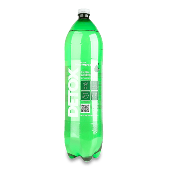Вода мінеральна Aqua Миргород Detox сильногазована 1,5л