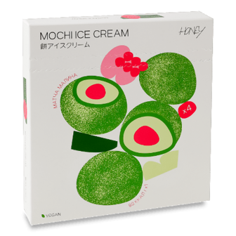 Десерт Лавка традицій Honey Mochi матча-малина 152г
