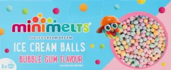 Морозиво Mini Melts Bubble Gum Slow Melts 2х50 г