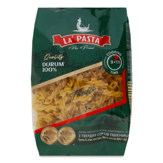 Вироби макаронні La Pasta спіраль 400г