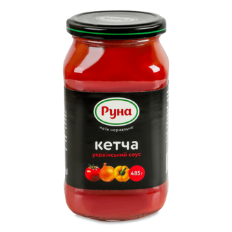 Соус «Руна» «Кетча» томатний 485г