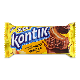 Печиво Konti Super Kontik з молочно-ванільним смаком 90г