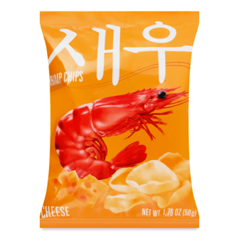Чипси Shrips креветочні зі смаком сиру 50г