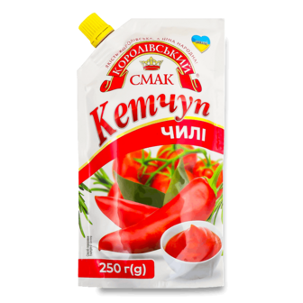 Кетчуп Королівський смак Чилі 250г