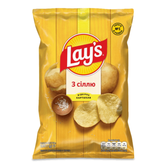 Чипси Lay's картопляні з сіллю 120г