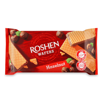 Вафлі Roshen Wafers горіх 216г
