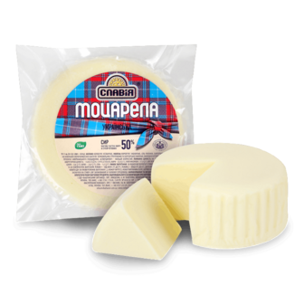 Сир «Славія» «Моцарела» 50% 100г
