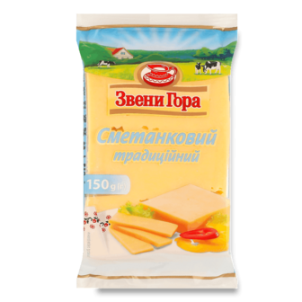 Сир Звени Гора Сметанковий традиційний 48% 150г