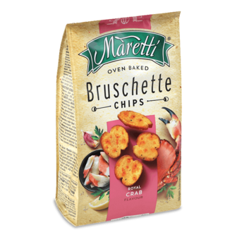 Брускети Maretti зі смаком краба 80г
