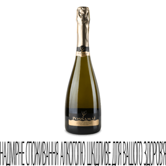 Вино ігристе Possamai Millesimato Extra Dry біле 0,75л